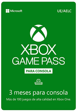 Suscripción Xbox Game Pass 3 meses para Xbox