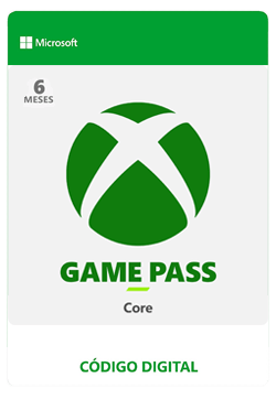 Suscripción Xbox Game Pass Core 6 meses para Xbox