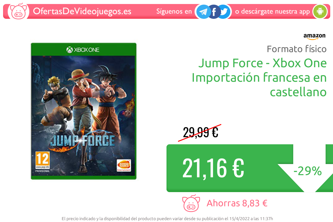 Jump Force Xbox One Importación francesa 